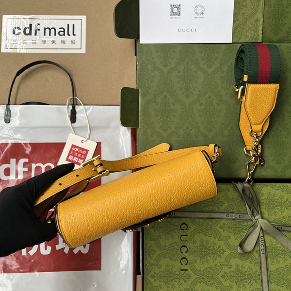 グッチバッグ側面デザイン